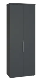 SIN 6 - 8D kancelářská skříň, 2-dveřová, 2170x800x400, antracit